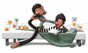 amcasıyla onayan çocuk