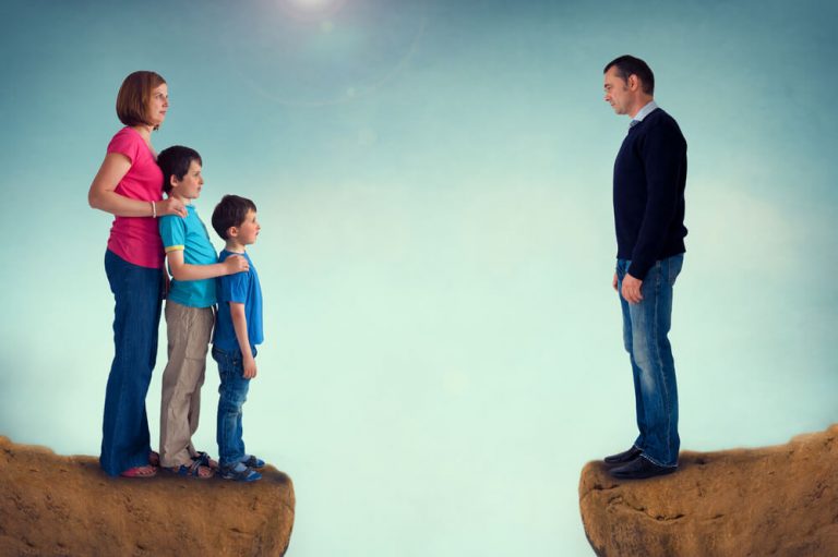 boşanmış aile