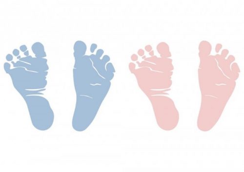 bebek ayak izleri
