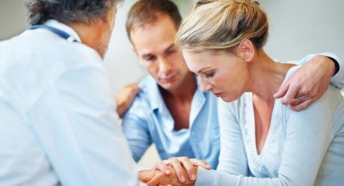 Üzgün anne ve baba