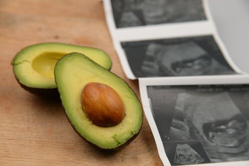 avokado ve ultrason resmi