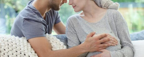 hamile kadın ve eşi