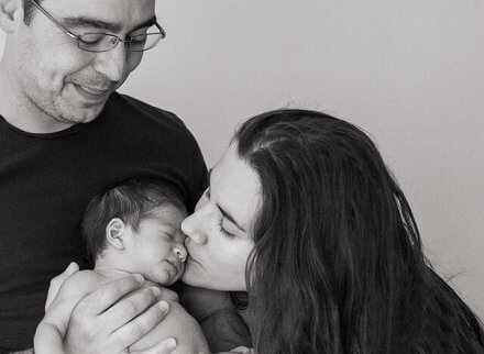 anne, baba ve bebek