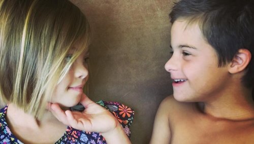 down sendromlu çocuk