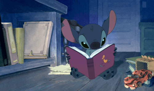 Stiç kitap okuyor