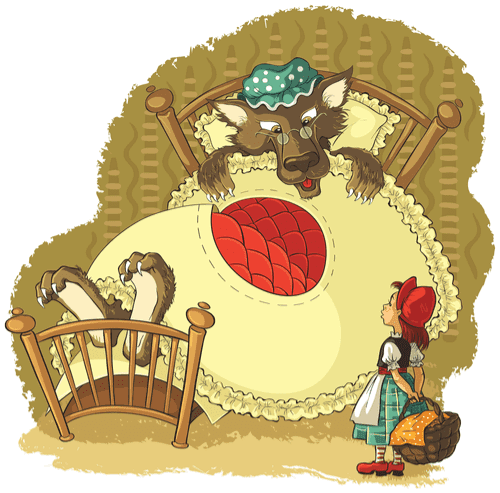 Grimm kardeşler ve kırmızı başlıklı kız