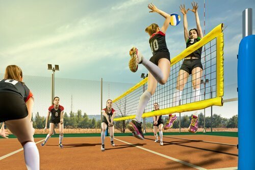 voleybol oynamak