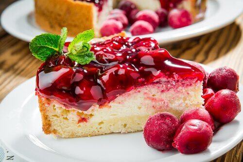 orman meyveli cheesecake