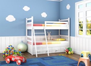 Çocuklarınız için Ortak Yatak Odası Dekorasyon Fikirleri