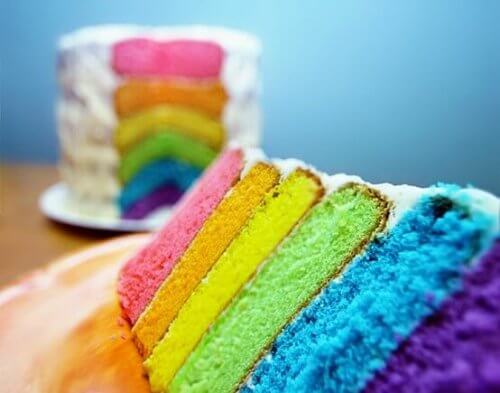 renkli kek