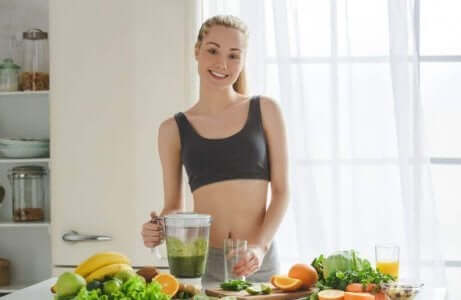 sebze meyve smoothie