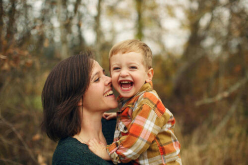 ormanda anne ve oğul