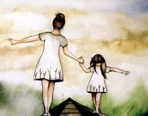 anne, kız bir arada
