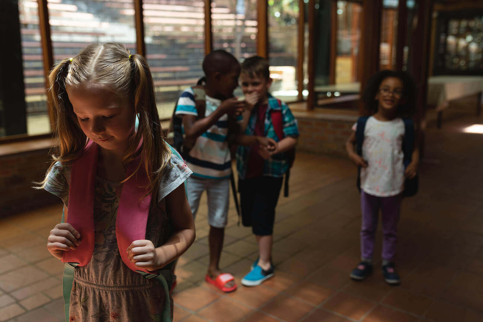 Okul fobisi olan kız