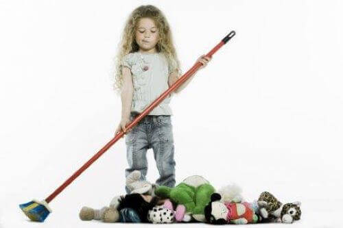 Çocuklar kendileri için bir şey yapması