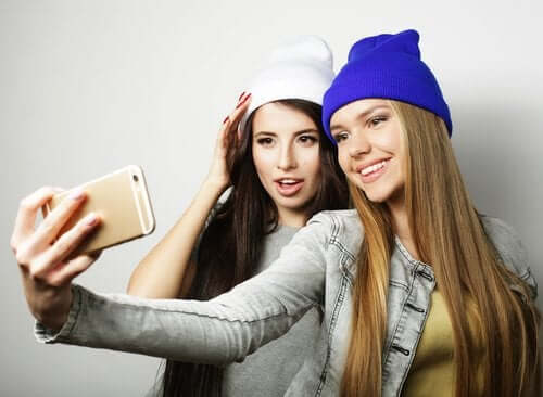 selfie genç kızlar 