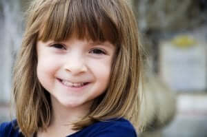 Mutlu kız çocuğu
