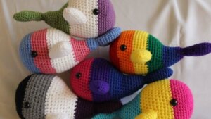 İplikle el işi: Örgü balinalar